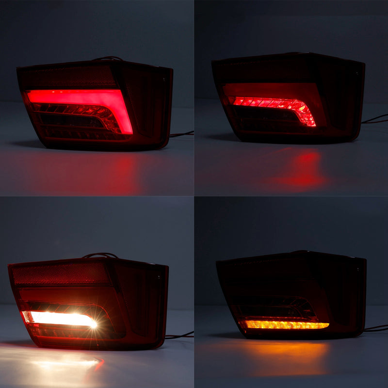 AUDI A6 2012-2015 Coche 4pcs Interior Exterior LED Luz trasera Luz de freno