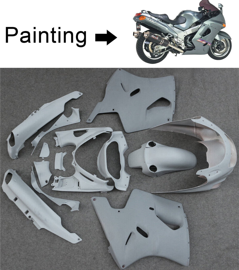 Kawasaki ZZR1100 1993-2003 Fairing Kit Body Plastic