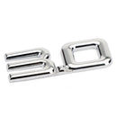 3.0T 3D Metal Emblems Badge Sticker til Audi A3 A4 A5 A6 A7 B6 B7 B8 Q3 Q5 Q7 TT