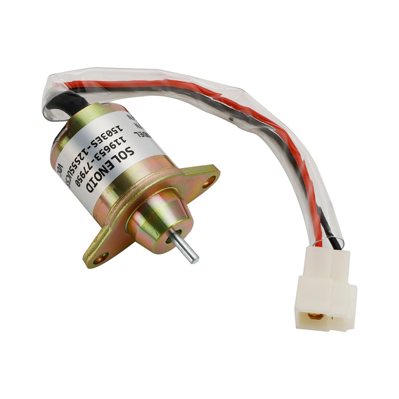 Válvula solenoide de cierre de combustible adecuada para Yanmar 1503ES-12S5SUC5S 119653-77950