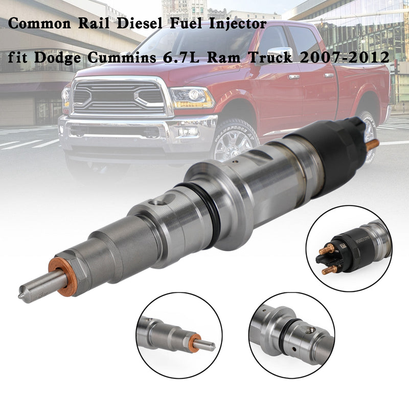 Dodge Cummins 6.7L Ram Truck 2007-2012 1PCS /6PCS Common Rail Diesel Fuel Injector Generic