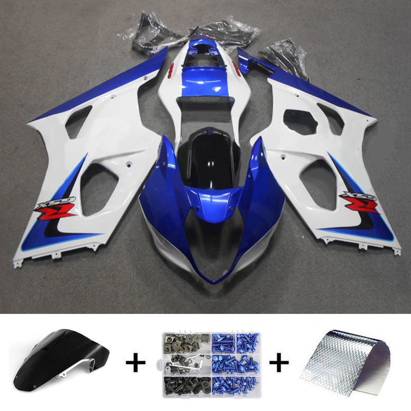 Amotopart Suzuki GSXR1000 2003-2004 K3 kåpa Set Body Plast ABS