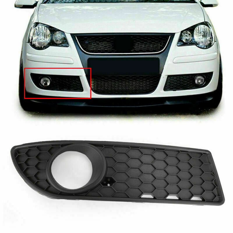 Svart Center för Polo GTI Fram VW Nedre 9N3 Grill Bumper Grill 2005-2009 Dimma Generic