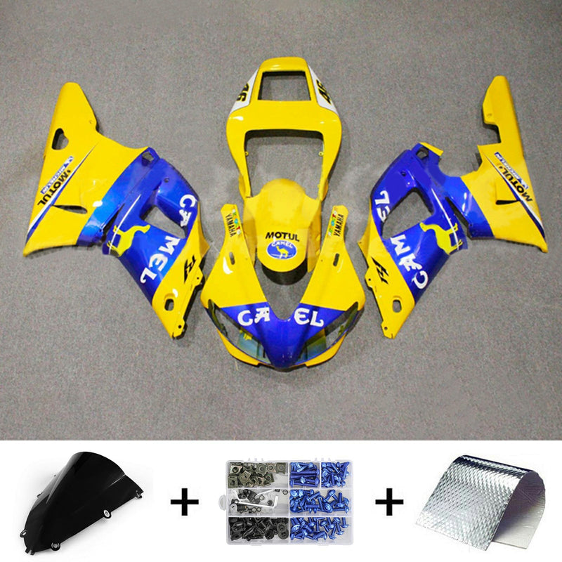 Amotopart Yamaha YZF 1000 R1 1998-1999 Juego de Carenado, Carrocería, Plástico, ABS