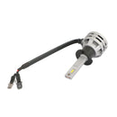 En pakke med 2 Philips H1 LED bilforlygter - 12V/24V - 6500K giver skarpt lys