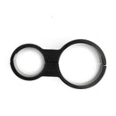 ABRAZADERA DE 1.875" EN SOPORTE DE EXTINTOR DE FUEGO DE ALUMINIO BILLET NEGRO PARA CAN AM MAVERICK X3 Genérico