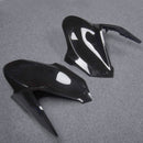 Beklædning egnet til Kawasaki Z900 2017-2019, blank sort sprøjtestøbt plastikhus