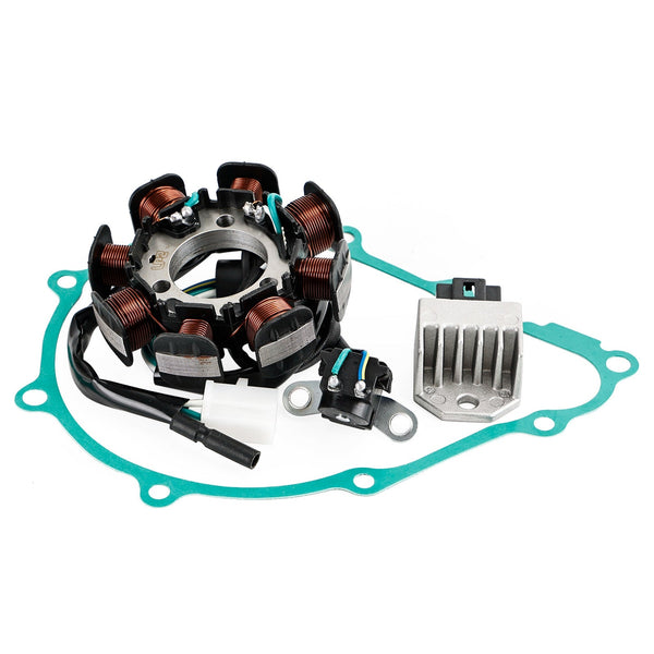 Magneto-Stator + Spannungsgleichrichter + Dichtung für Honda CRF150F 06–17 31120-KPT-A01