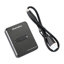 USB3.1-dockningsstation: Stöd för dubbla protokoll för M.2 SATA och M.2 NVME SSD:er