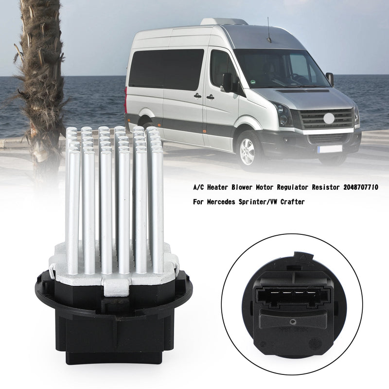 A/C Värmefläkt Motormotstånd 2048707710 för Mercedes Sprinter/VW Crafter Generic