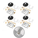 4X Vergaser Carb Rebuild Kit passend für Kawasaki Zephyr ZR750-H / ZR-7 / ZR-7S generisch