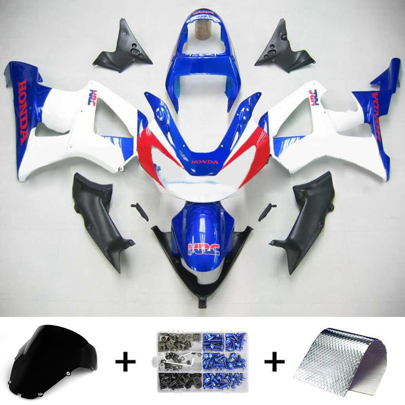 Honda CBR929RR 2000-2001 kåpesett karosseri plast ABS