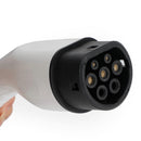 Przenośny kabel ładujący 13A EV, typ 2, wtyczka brytyjska, 3-pinowa elektryczna ładowarka samochodowa, 5,5 m