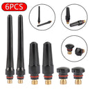 Baghætter til WP17 WP26 WP18 TIG svejsebrænder lang mellem kort 2x 7,8,9