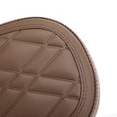 Cojín de asiento trasero de pasajero, malla plana de PU marrón para bicicletas Bmw R18 2020-2022 2021