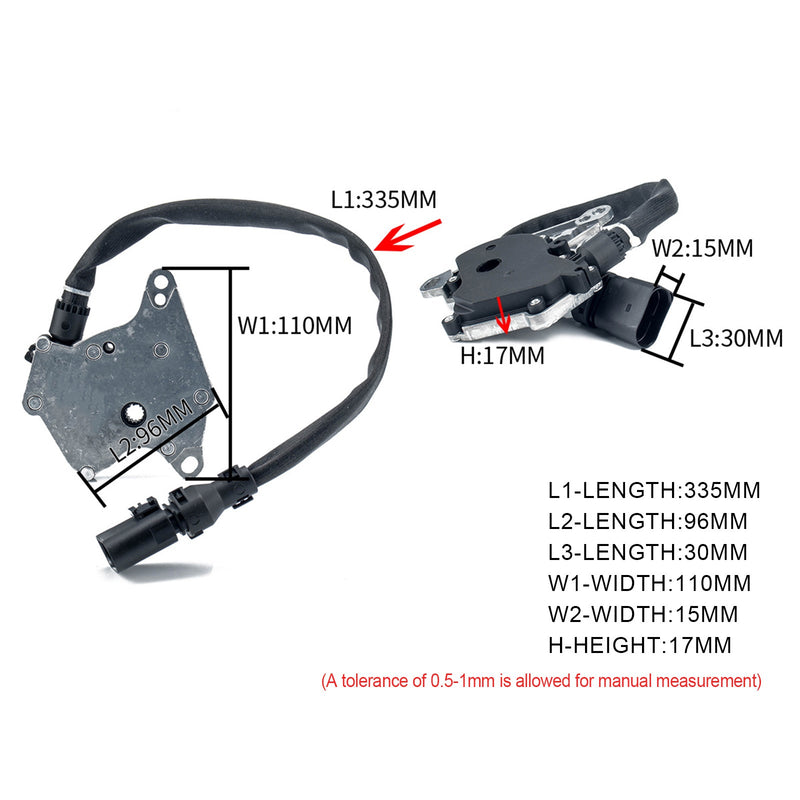 Interruptor de seguridad de punto muerto de transmisión para Audi A4 A6/8 01V919821B genérico