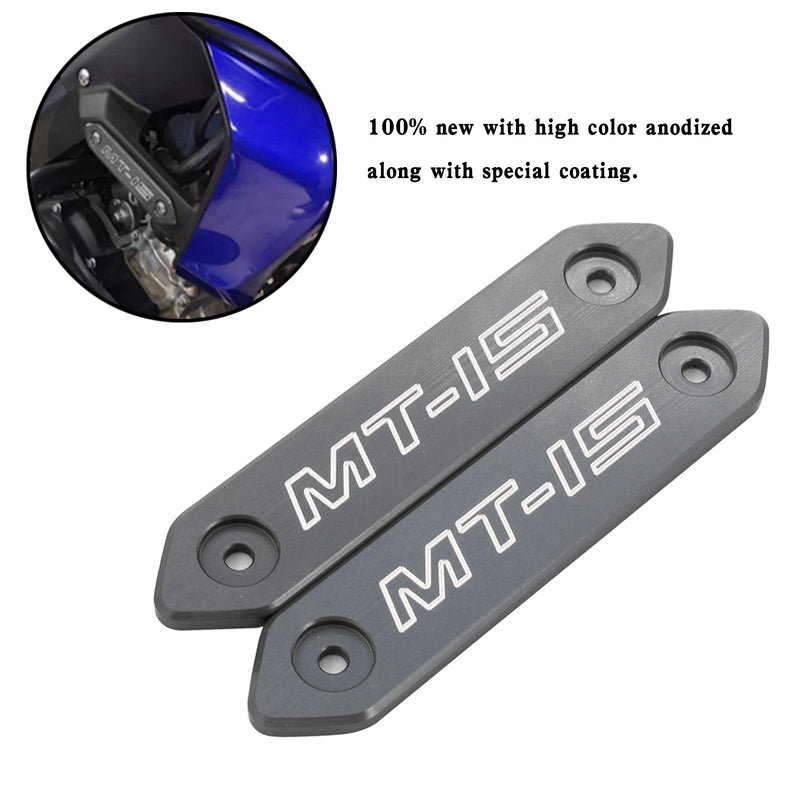 Accesorios de aleación de aluminio cubierta del cuerpo para Yamaha MT 15 MT-15 MT15 2018-2020 genérico