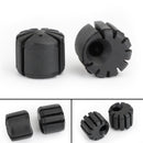 Zestaw do opuszczania siedzenia i guma 10 mm w kolorze srebrnym do BMW R1200RT R1200GS LC / ADV 08-18 Generic