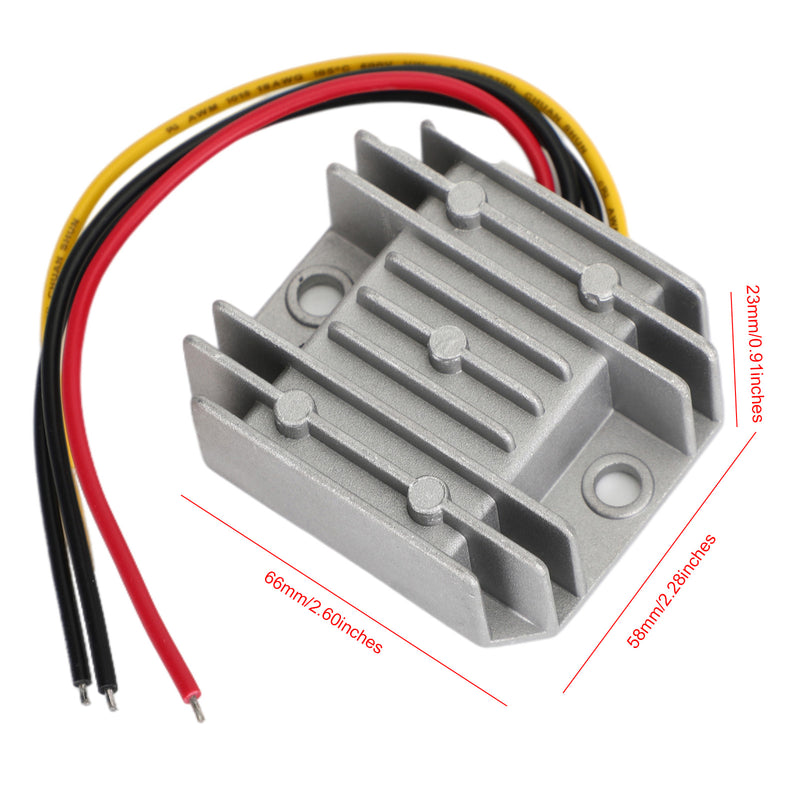 DC/DC spänningsomvandlare spänningsregulatormodul 8V/40V till 12V 3A 36W