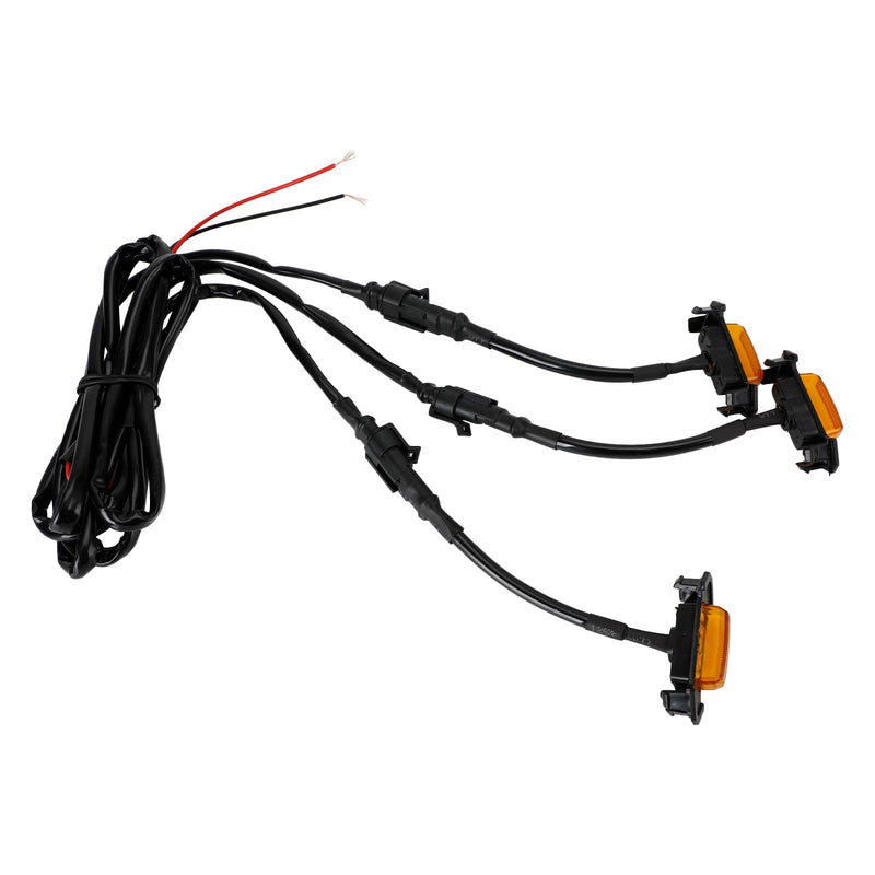 2001-2011 2016-2023 Toyota Tacoma TRD PRO 3PCS etupuskurin konepellin ritilän LED-valot