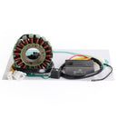 Magneto-staattori + tasasuuntaaja + tiiviste Suzuki GN250 GN250E 1982-1994