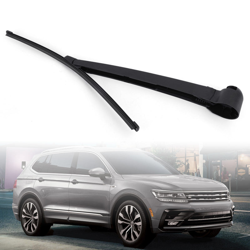 Juego de escobillas de limpiaparabrisas trasero para VW Tiguan 5N BJ 2007-2018 negro genérico