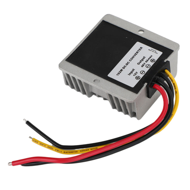 AreyourShop regulador convertidor CC/CC impermeable nivel 12V hasta 48V 4A 192W