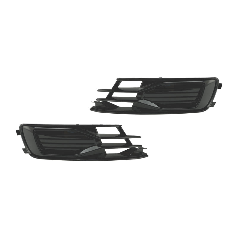 Audi A6 C7 2014-2018 2stk Frontfanger Tåkelys Grill Sort