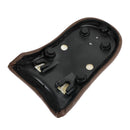 Bmw R18 Bikes 2020-2022 almofada do banco traseiro PU assento do passageiro liso marrom