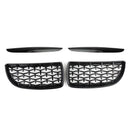 Meteor Black Kidney Grill Maschengitter passend für BMW E90 3er Limousine 2005–2008 Generic