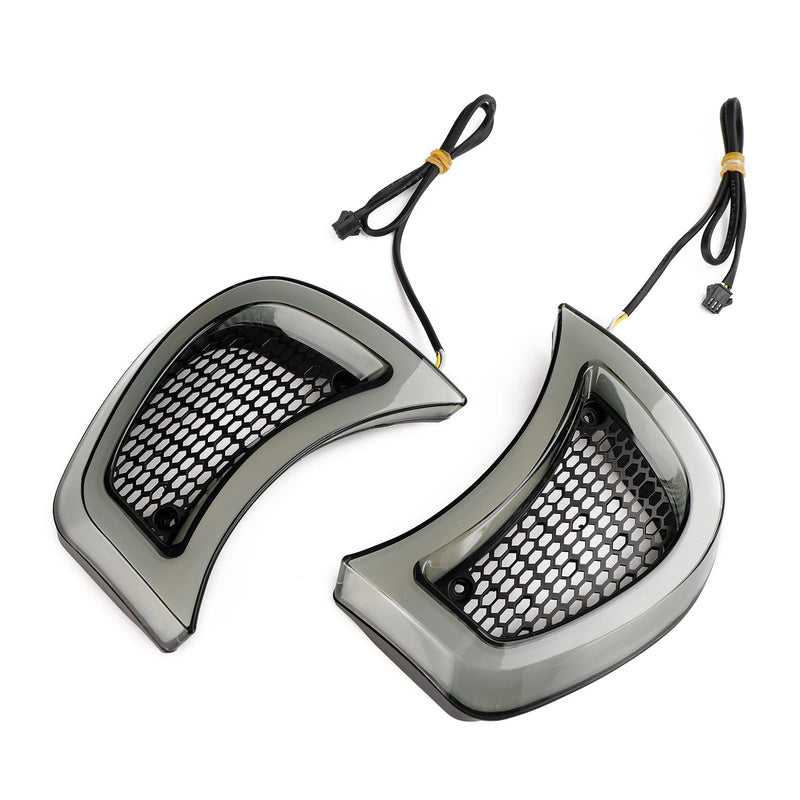 Światło LED reflektora Fairing Vent dla Road Glide Special FLTRXS 2015-23 Plug Play