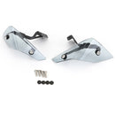 Deflector de viento de parabrisas lateral superior para Honda Crf1100L 20+ fabricado en plástico rojo generico