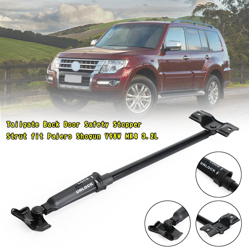 Puntal de tope de seguridad para portón trasero para Pajero Shogun V98W MK4 3.2L genérico