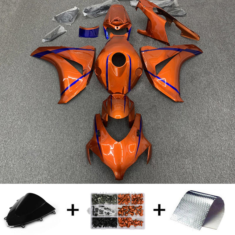 Amotopart Honda CBR1000RR 2008-2011 kåpesett Body Plastic ABS