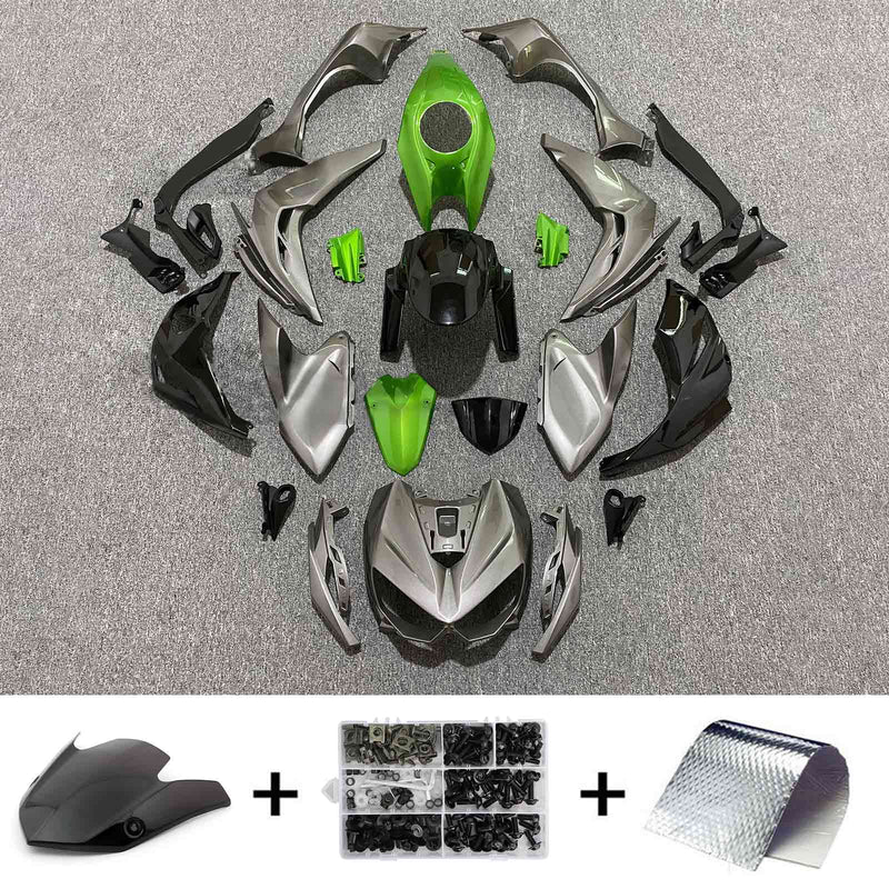 Amotopart kåpa Set för Kawasaki Z1000 2014-2017 Body Plastic ABS