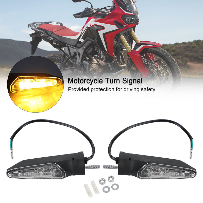 Pisca-piscas dianteiros traseiros LED para HONDA CRF1000L Africa Twin 2015-2017 genérico