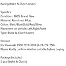 CNC aluminium motorcykel bromsspak med kort koppling för Kawasaki Z900 2017-2018 Generic