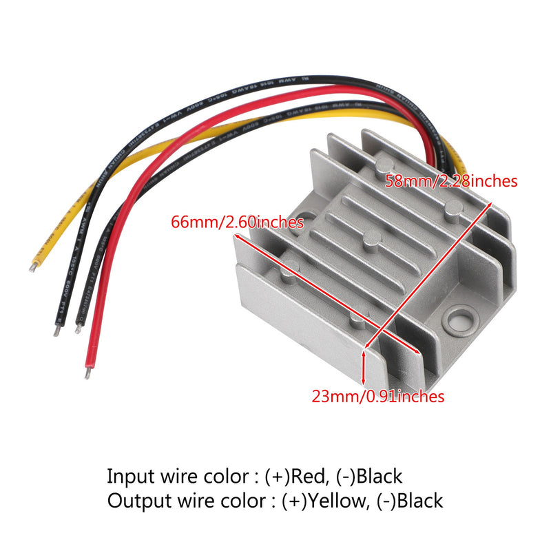 DC Spannungsregler Buck Converter DC 12/24V bis 5V 6A 30W Step Down Reducer