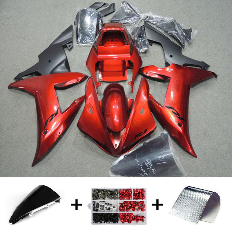 Amotopart Yamaha YZF-R1 2002-2003 juego de carenado, carrocería, plástico, ABS