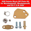 Mazdaspeed3, Mazdaspeed6 und CX-7 2.3L DISI EGR Delete Block Off Plate Kit