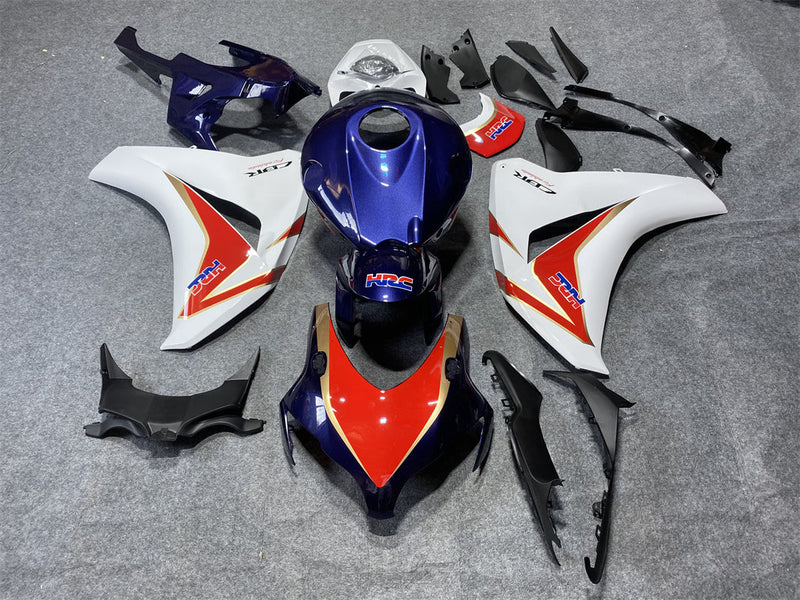 Amotopart Honda CBR1000RR 2008-2011 Juego de carenado Cuerpo Plástico ABS