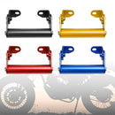 Držák navigace na telefon GPS prodlužovací držák 22 mm pro motocykl motocykl červený