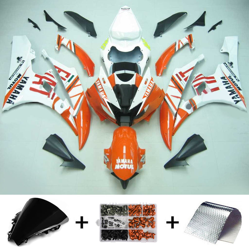 Kit de carenagem para Yamaha YZF 600 R6 2006-2007 Genérico