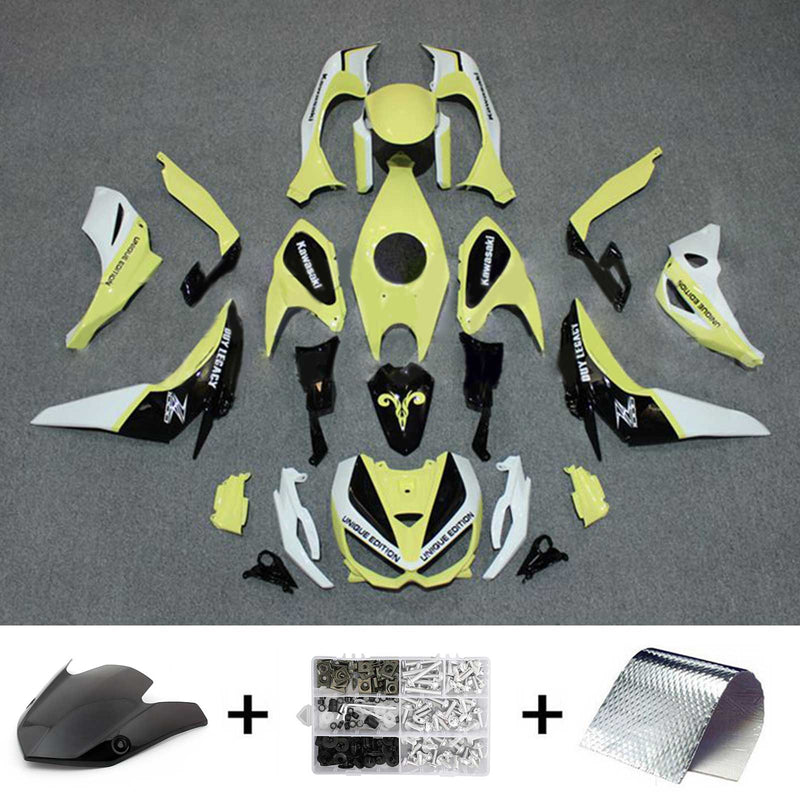 Amotopart kledningsett for Kawasaki Z1000 2014-2017 Body Plastic ABS