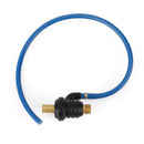 TIG lommelygte gasadapter 35-50 12 mm M10 gas til M16 x 1,5 mm WP-17/18/26