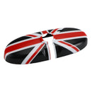 Union Jack UK Flag bakspejlsdæksel til MINI Cooper R55 R56 R57 Sort/Rød