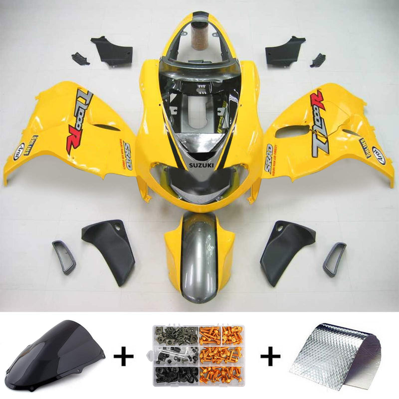 Zestaw owiewek Suzuki TL1000R 1998-2003, korpus, tworzywo sztuczne, ABS