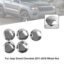 Paket med 5 hjulmuttrar lämplig för Ram 1500 lämplig för Jeep Grand Cherokee Wrangler 2012-2018 14 x 1,5