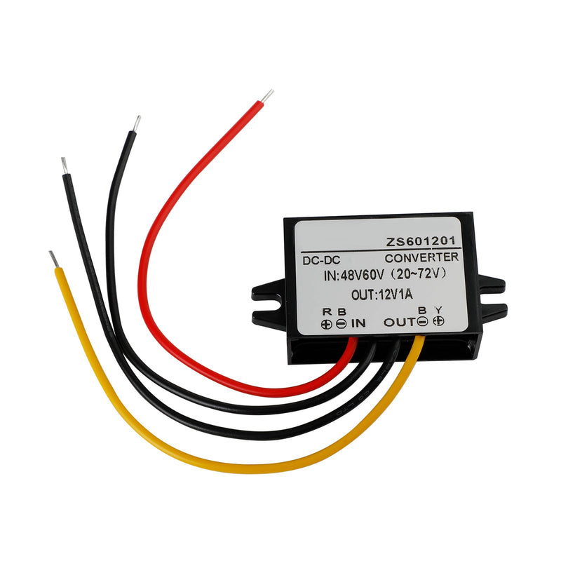 Wodoodporny konwerter DC-DC 60 V do modułu zasilania samochodowego 12 V