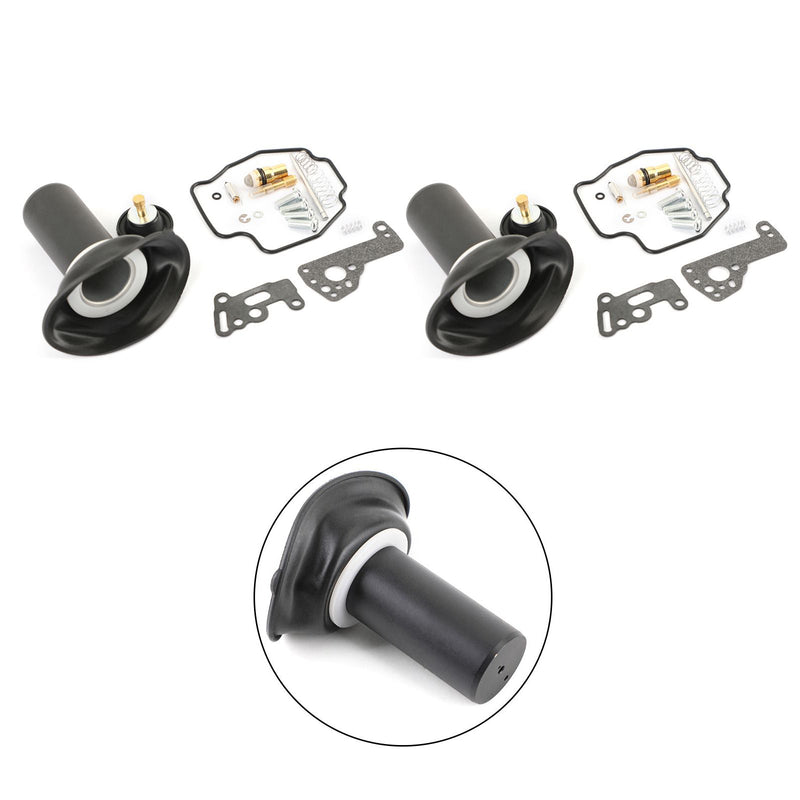 2set Vergaser-Reparatursatz Kolbenmembran für Yamaha VIRAGO 535 XV535 1990-01 Generic